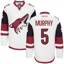 Connor Murphy Youth Reebok Arizona Coyotes Authentic White Away Jersey
