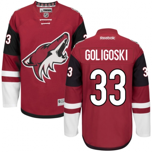 Alex Goligoski Youth Reebok Arizona Coyotes Premier Maroon Home Jersey
