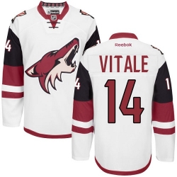 Joe Vitale Reebok Arizona Coyotes Premier White Away NHL Jersey