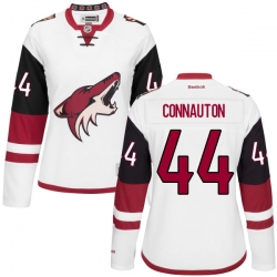 Kevin Connauton Women's Reebok Arizona Coyotes Authentic White Away Jersey
