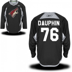 Laurent Dauphin Youth Reebok Arizona Coyotes Authentic Black Alternate Practice Jersey