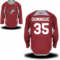Louis Domingue Youth Reebok Arizona Coyotes Premier Burgundy Practice Jersey