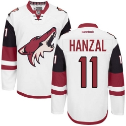 Martin Hanzal Reebok Arizona Coyotes Authentic White Away NHL Jersey