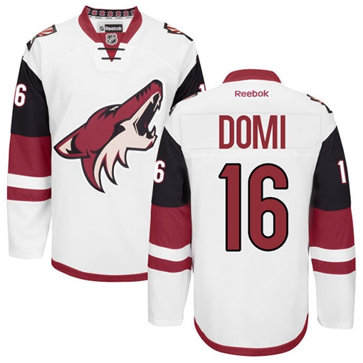 Max Domi Reebok Arizona Coyotes Authentic White Away NHL Jersey