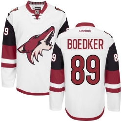 Mikkel Boedker Reebok Arizona Coyotes Premier White Away NHL Jersey