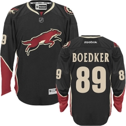 Mikkel Boedker Reebok Arizona Coyotes Premier Black Third NHL Jersey