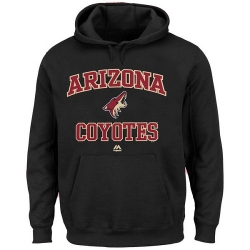 NHL Arizona Coyotes Majestic Heart & Soul Hoodie - Black