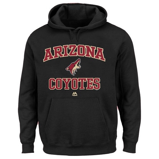 NHL Arizona Coyotes Majestic Heart & Soul Hoodie - Black