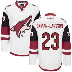 Oliver Ekman-Larsson Reebok Arizona Coyotes Premier White Away NHL Jersey