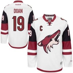 Shane Doan Reebok Arizona Coyotes Premier White Away NHL Jersey