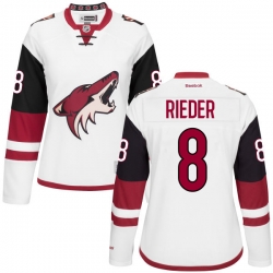 Tobias Rieder Women's Reebok Arizona Coyotes Premier White Away Jersey
