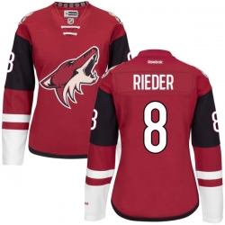 Tobias Rieder Women's Reebok Arizona Coyotes Authentic Maroon Home Jersey