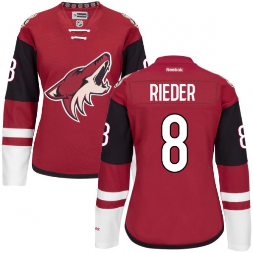 Tobias Rieder Women's Reebok Arizona Coyotes Authentic Maroon Home Jersey
