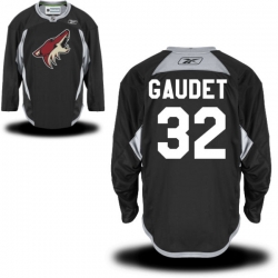 Tyler Gaudet Youth Reebok Arizona Coyotes Authentic Black Alternate Practice Jersey