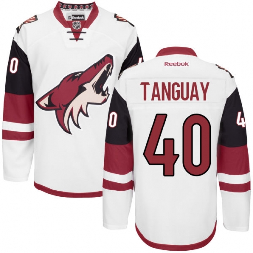 Alex Tanguay Reebok Arizona Coyotes Authentic White Away Jersey