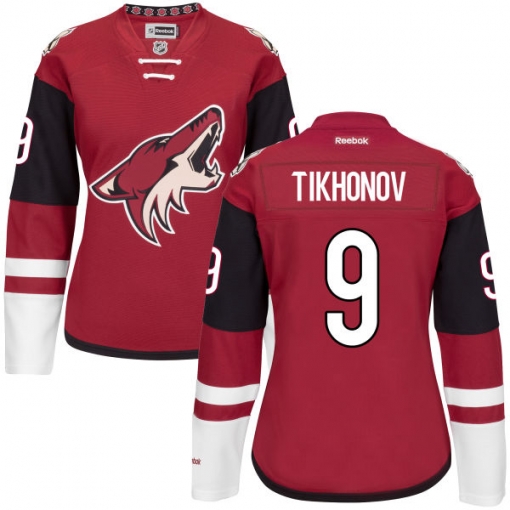 Viktor Tikhonov Women's Reebok Arizona Coyotes Premier Maroon Home Jersey