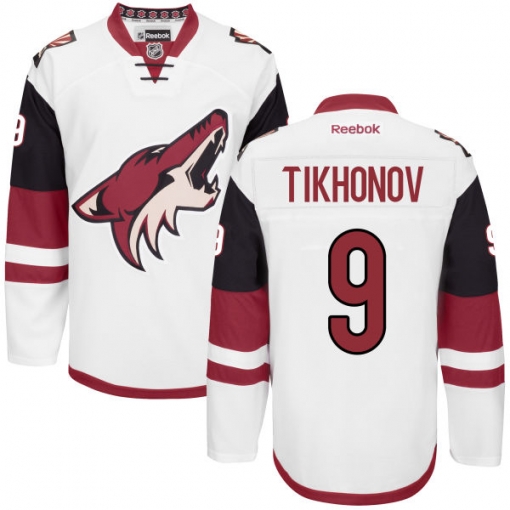 Viktor Tikhonov Youth Reebok Arizona Coyotes Authentic White Away Jersey