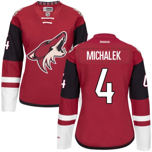 Zbynek Michalek Women's Reebok Arizona Coyotes Premier Maroon Home Jersey