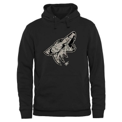NHL Arizona Coyotes Black Rink Warrior Pullover Hoodie