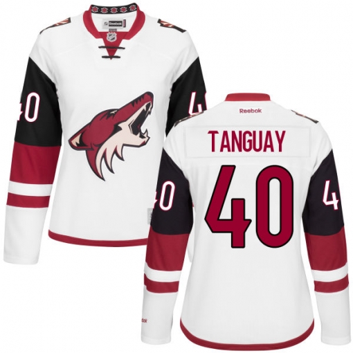 Alex Tanguay Women's Reebok Arizona Coyotes Authentic White Away Jersey
