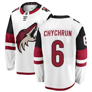 Jakob Chychrun Men's Fanatics Branded Arizona Coyotes Authentic White Away Jersey