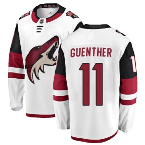 Dylan Guenther Men's Fanatics Branded Arizona Coyotes Breakaway White Away Jersey