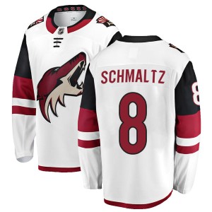 Nick Schmaltz Men's Fanatics Branded Arizona Coyotes Breakaway White Away Jersey