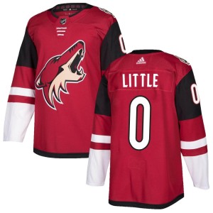 Bryan Little Youth Adidas Arizona Coyotes Authentic Maroon Home Jersey