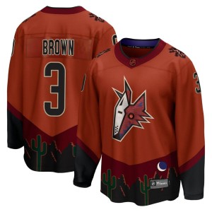 Josh Brown Youth Fanatics Branded Arizona Coyotes Breakaway Orange Special Edition 2.0 Jersey