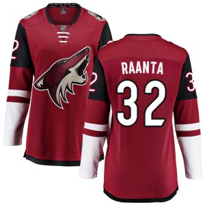 Antti Raanta Women's Fanatics Branded Arizona Coyotes Breakaway Red Home Jersey