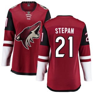 Derek Stepan Women's Fanatics Branded Arizona Coyotes Breakaway Red Home Jersey
