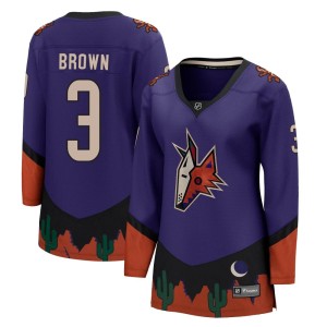Josh Brown Women's Fanatics Branded Arizona Coyotes Breakaway Purple 2020/21 Special Edition Jersey