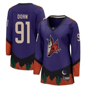 Josh Doan Women's Fanatics Branded Arizona Coyotes Breakaway Purple 2020/21 Special Edition Jersey