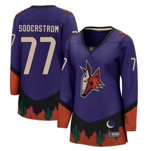 Victor Soderstrom Women's Fanatics Branded Arizona Coyotes Breakaway Purple 2020/21 Special Edition Jersey