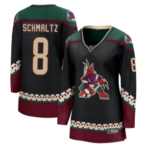 Nick Schmaltz Women's Fanatics Branded Arizona Coyotes Breakaway Black 2021/22 Home Jersey