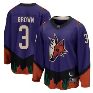 Josh Brown Men's Fanatics Branded Arizona Coyotes Breakaway Purple 2020/21 Special Edition Jersey
