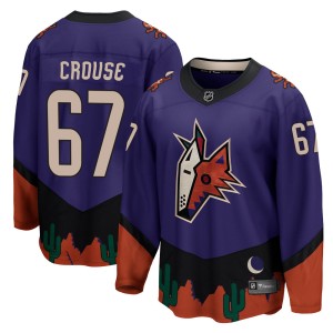 Lawson Crouse Men's Fanatics Branded Arizona Coyotes Breakaway Purple 2020/21 Special Edition Jersey
