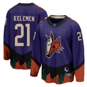 Milos Kelemen Men's Fanatics Branded Arizona Coyotes Breakaway Purple 2020/21 Special Edition Jersey