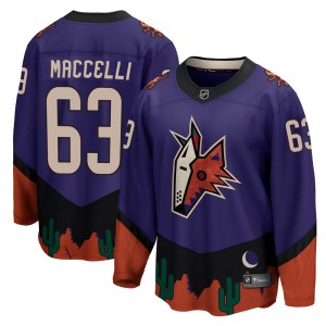 Matias Maccelli Men's Fanatics Branded Arizona Coyotes Breakaway Purple 2020/21 Special Edition Jersey