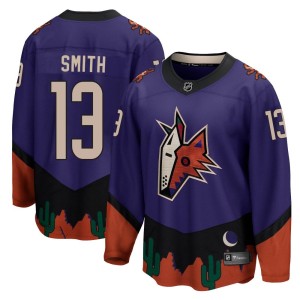 Nathan Smith Men's Fanatics Branded Arizona Coyotes Breakaway Purple 2020/21 Special Edition Jersey
