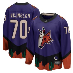 Karel Vejmelka Men's Fanatics Branded Arizona Coyotes Breakaway Purple 2020/21 Special Edition Jersey