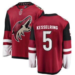 Michael Kesselring Men's Fanatics Branded Arizona Coyotes Breakaway Red Home Jersey