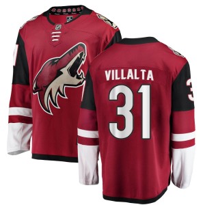 Matt Villalta Men's Fanatics Branded Arizona Coyotes Breakaway Red Home Jersey