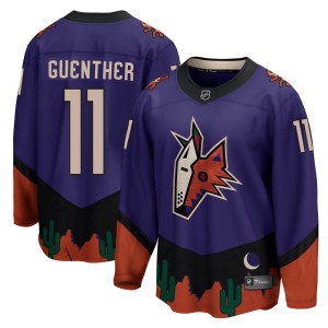 Dylan Guenther Youth Fanatics Branded Arizona Coyotes Breakaway Purple 2020/21 Special Edition Jersey