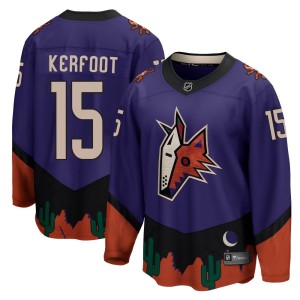 Alex Kerfoot Youth Fanatics Branded Arizona Coyotes Breakaway Purple 2020/21 Special Edition Jersey