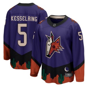Michael Kesselring Youth Fanatics Branded Arizona Coyotes Breakaway Purple 2020/21 Special Edition Jersey
