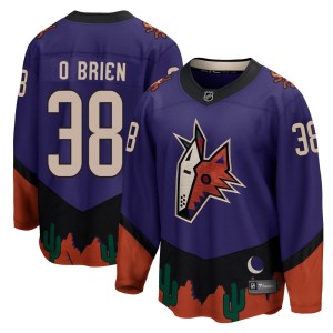 Liam O'Brien Youth Fanatics Branded Arizona Coyotes Breakaway Purple 2020/21 Special Edition Jersey