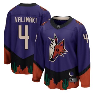 Juuso Valimaki Youth Fanatics Branded Arizona Coyotes Breakaway Purple 2020/21 Special Edition Jersey