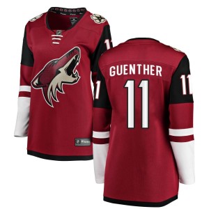 Dylan Guenther Women's Fanatics Branded Arizona Coyotes Breakaway Red Home Jersey