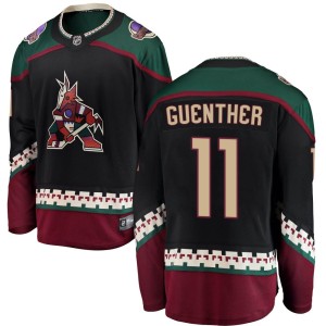 Dylan Guenther Youth Fanatics Branded Arizona Coyotes Breakaway Black Alternate Jersey